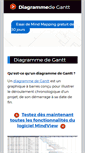 Mobile Screenshot of diagrammedegantt.fr