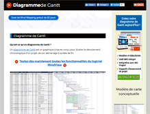 Tablet Screenshot of diagrammedegantt.fr